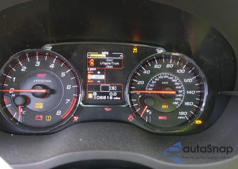 2019 Subaru Wrx Sti z USA, uszkodzony, nr VIN JF1VA2R64K9803226